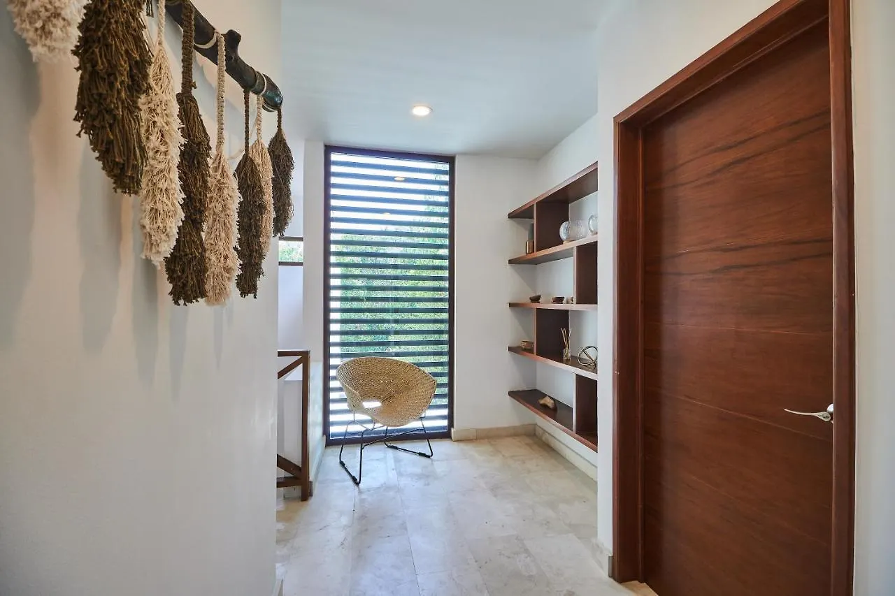 Casa de Férias Casa Mallorca Tropical Vibes Private Pool Backyard With Grill Sunroof & Hammock Concierge & Wifi Tulum