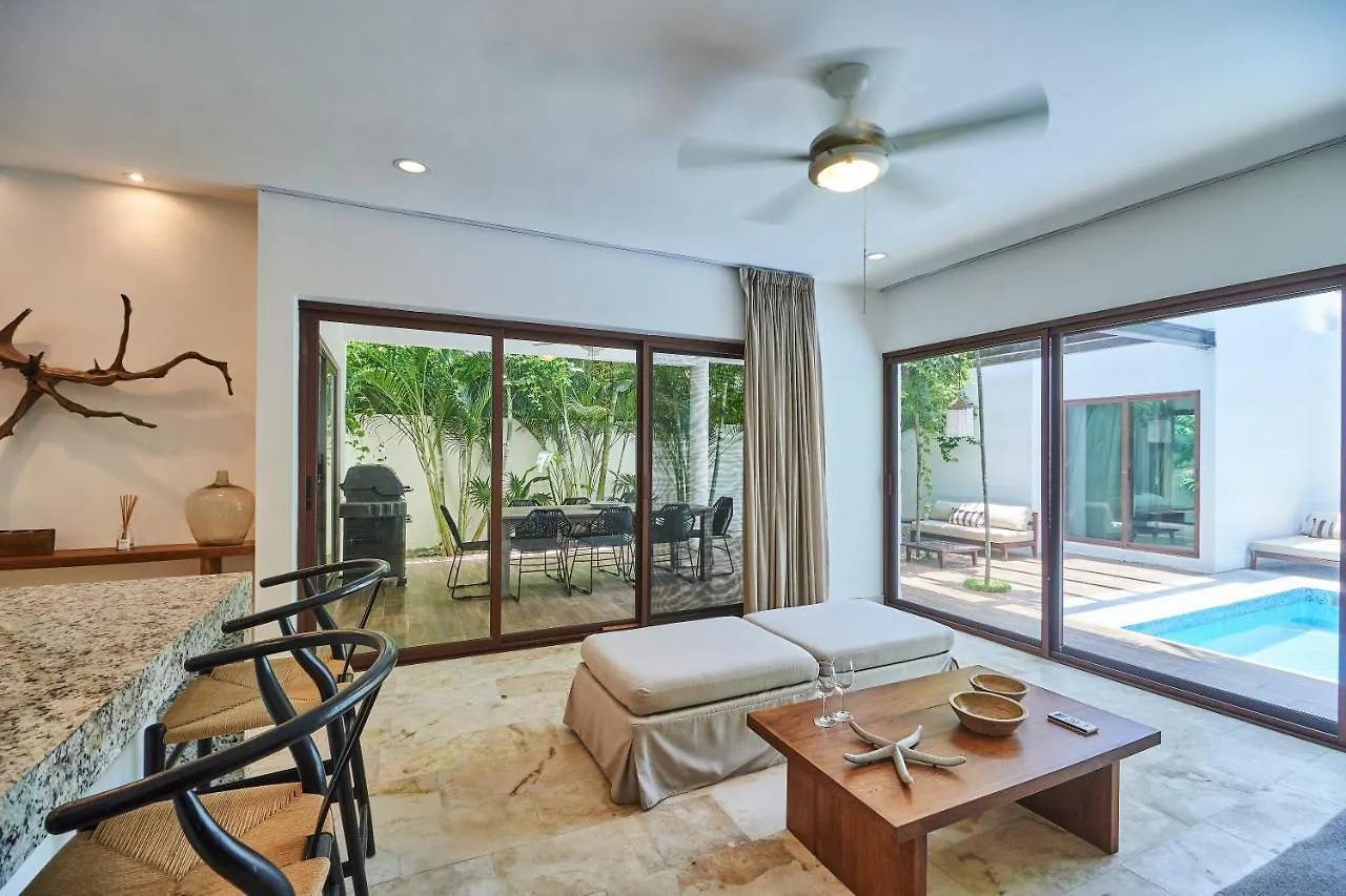 Holiday home Casa Mallorca Tropical Vibes Private Pool Backyard With Grill Sunroof & Hammock Concierge & Wifi Tulum